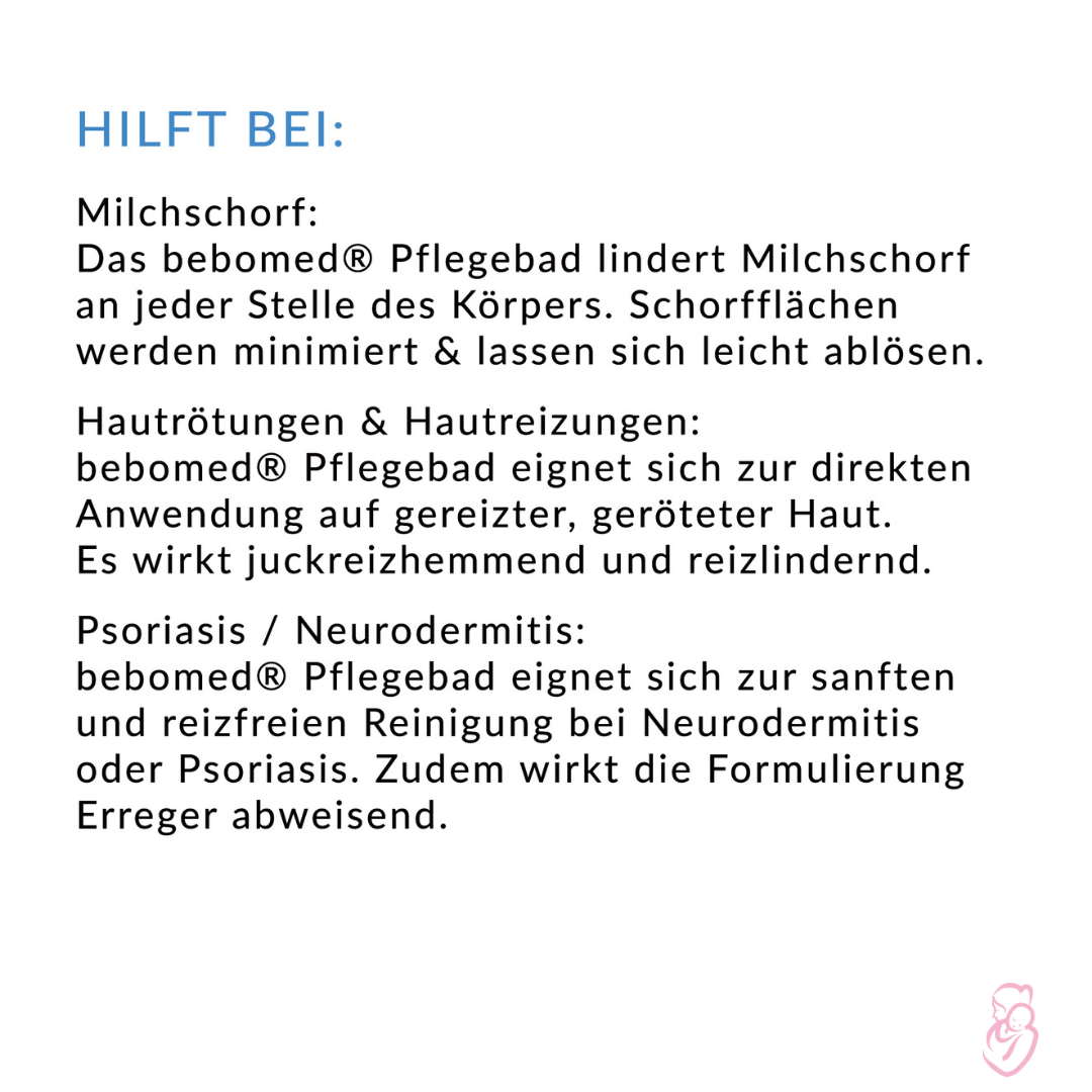 bebomed Pflegebad Hilft Bei