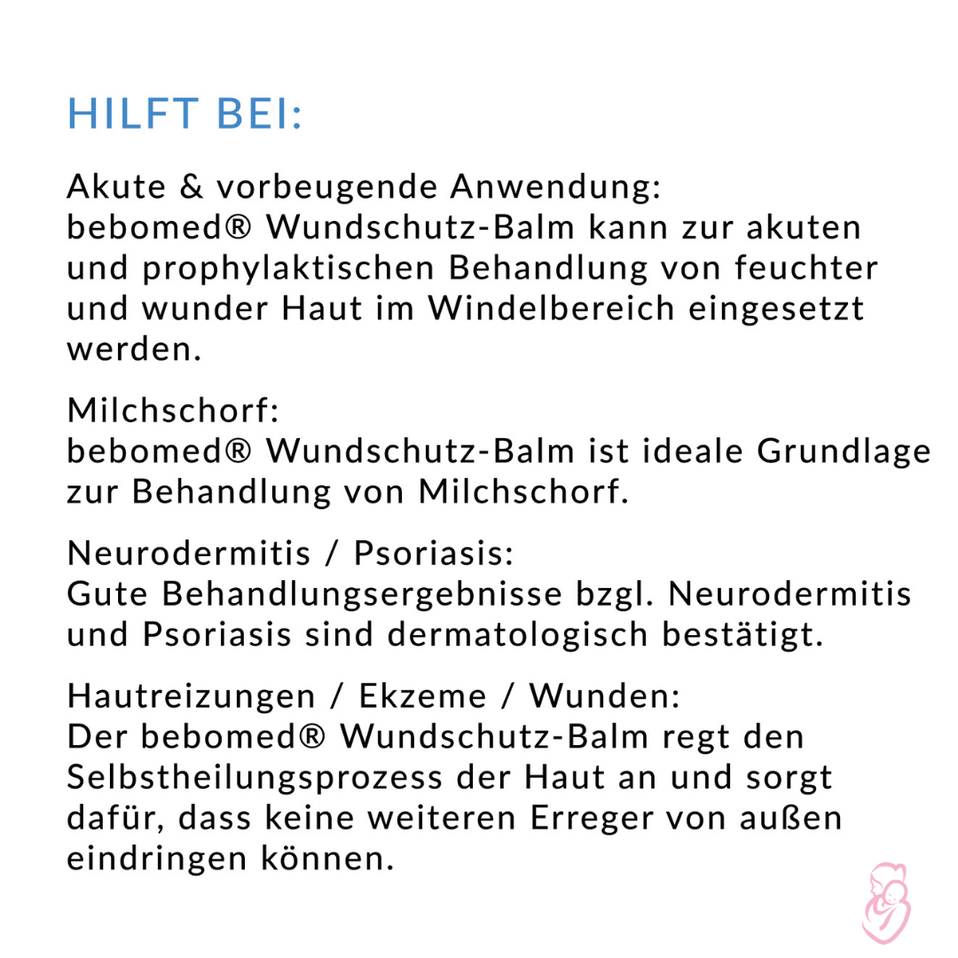 bebomed Wundschutzbalm Hilft Bei